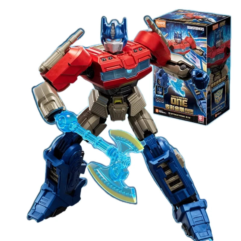 Figurka Transformers Optimus Prime Origin ONE Blitzwing — Czerwono-niebieski młody dowódca z cegiełek