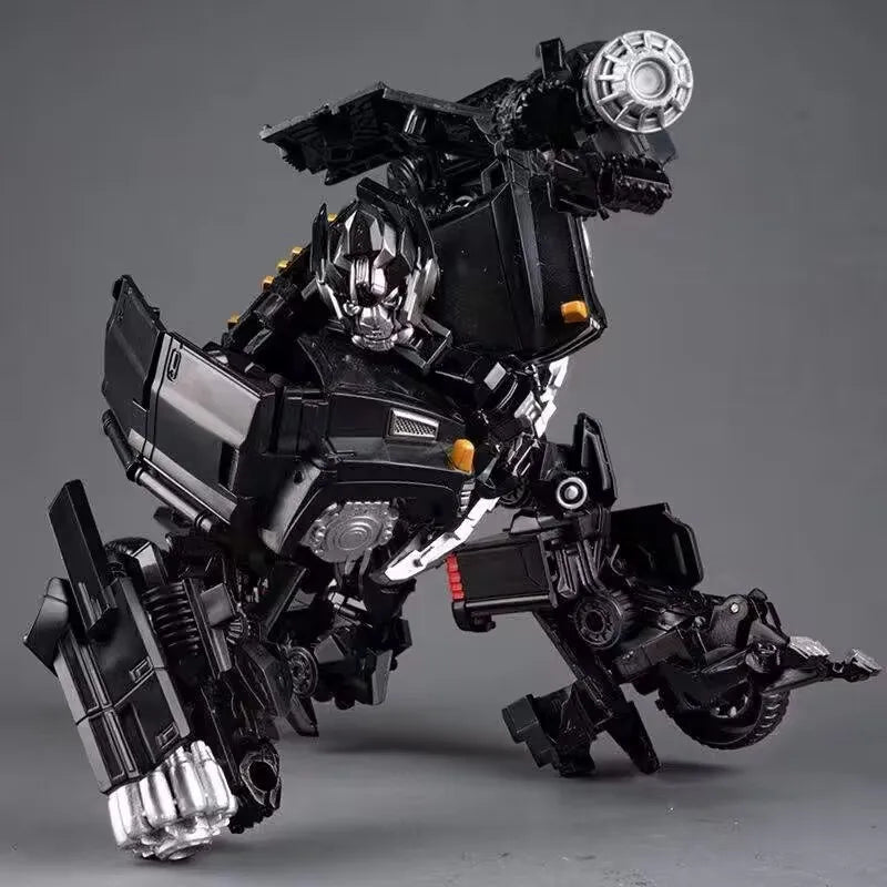 Figurka Transformers Ironhide Weapon Master — Srebrne wykończenie, edycja Pionier