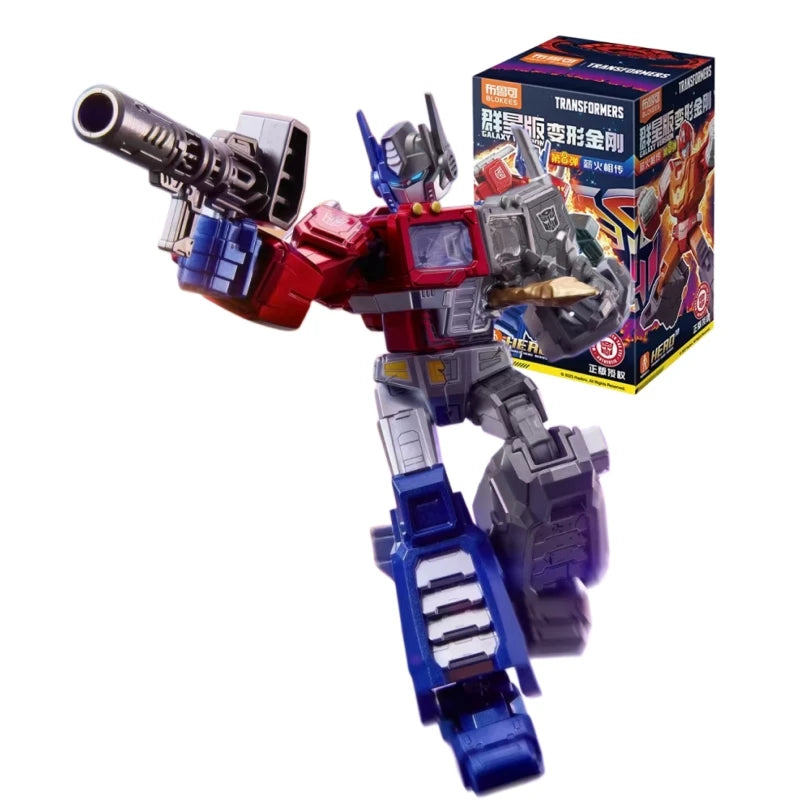 Figurka Transformers Optimus Prime — Blokees Galaxy, wersja 8, modułowy montaż
