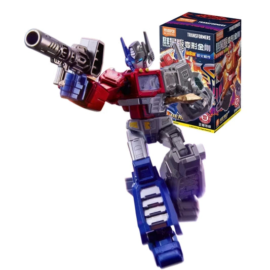 Figurka Transformers Optimus Prime — Blokees Galaxy, wersja 8, modułowy montaż