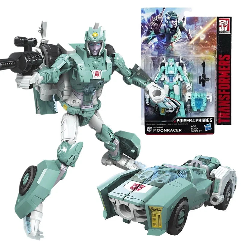 Figurka Transformers Moonracer — Autobot G1 z ruchomymi elementami Hasbro