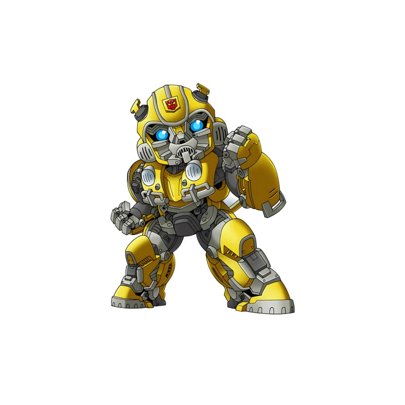 Naklejka Transformers Bumblebee UV — Trójkątna naklejka na szybę samochodową