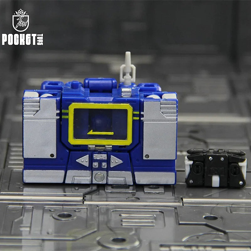 Mini figurka Transformers Soundwave 11cm — niebieska wersja Pocket