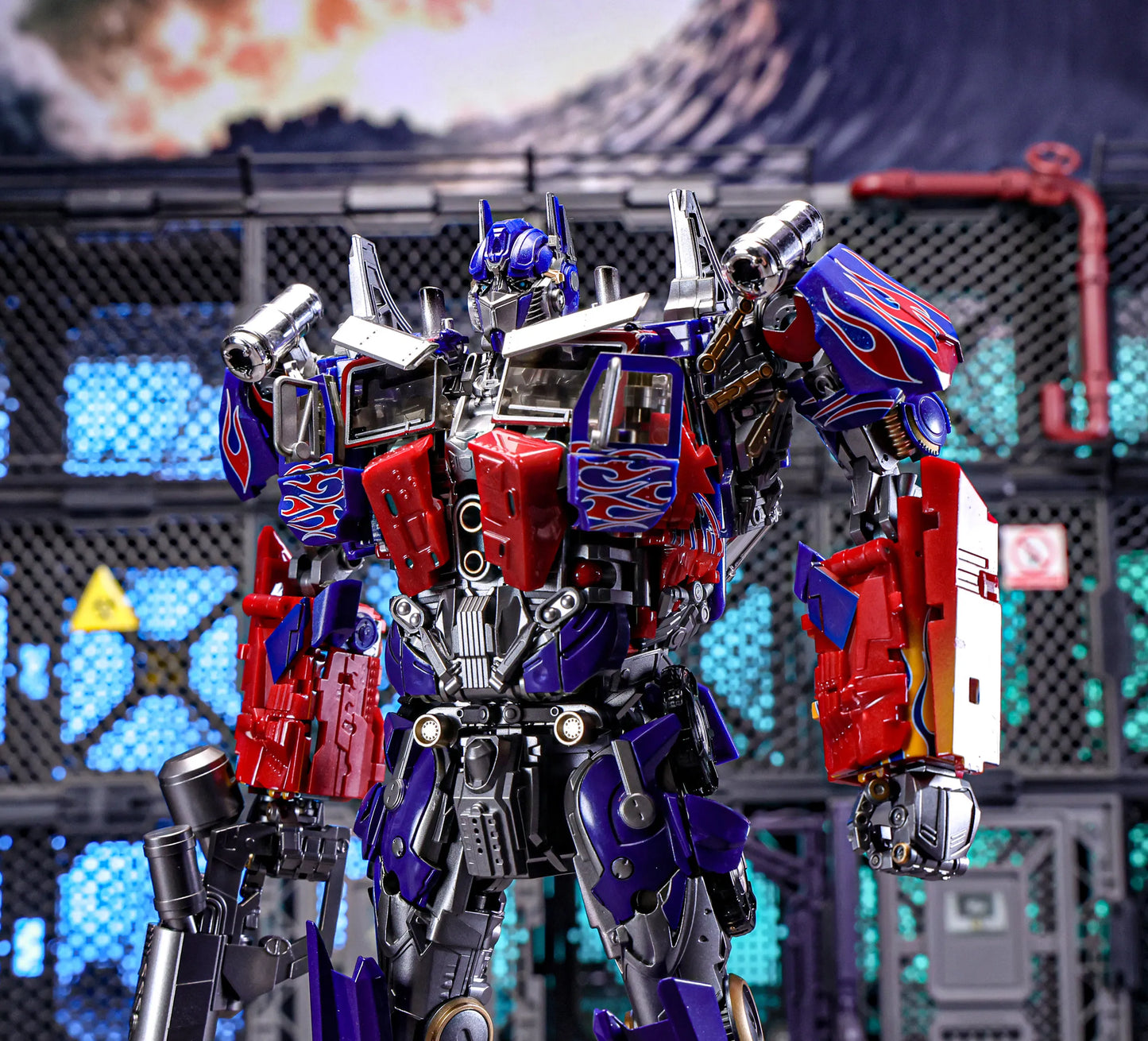 Figurka Transformers Optimus Prime 30cm — przegubowa figurka kolekcjonerska DLX