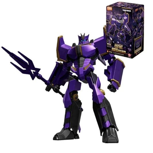 Figurka Transformers Megatronus Prime Blitzwing — Złoty i czarny upadły władca z cegiełek