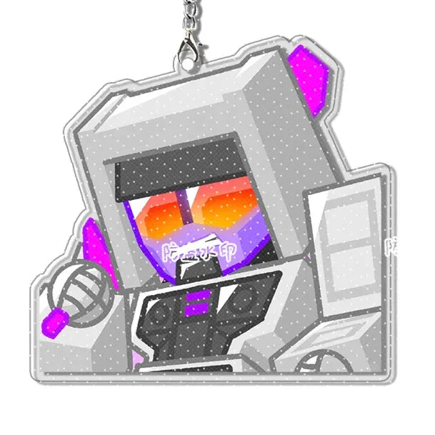 Brelok Transformers – mini szaro-fioletowy