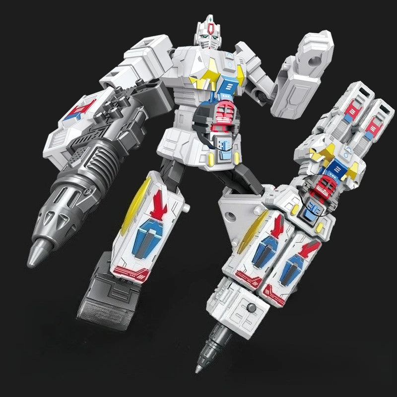 Zabawka Transformers 2 w 1 — biały długopis