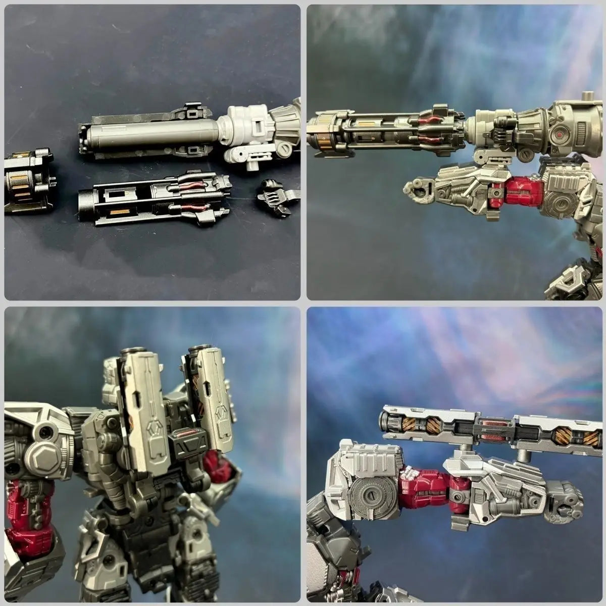 Zabawka Transformers 4 w 1 Alloy Robot — zestaw z nosorożcem i liderem