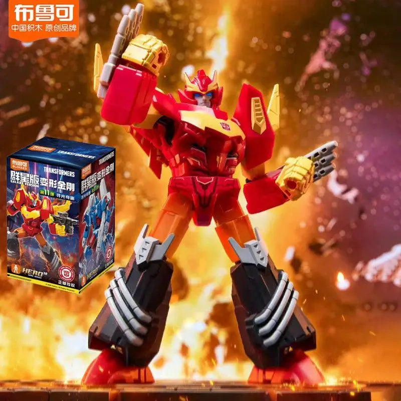 Figurka Transformers Rodimus — Blokees Edycja Płonącego Ognia Autobotów