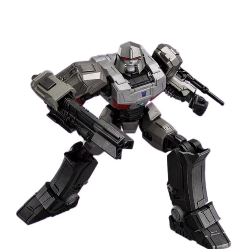 Figurka Transformers Megatron Origin ONE Blitzwing — Srebrzysty młody zbuntowany górnik z cegiełek