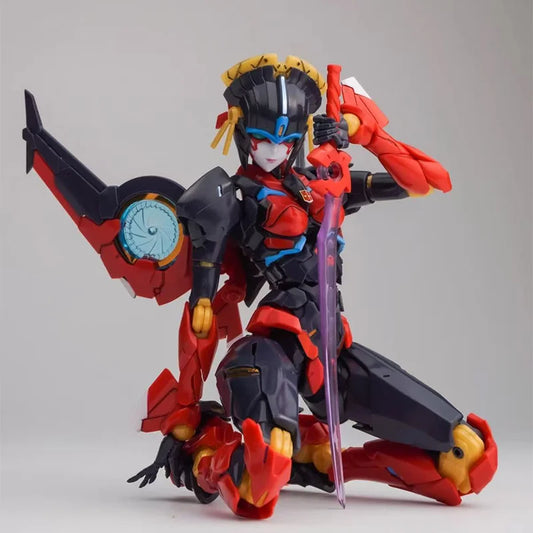Figurine Transformers Windblade MD004 — Robot Rouge Riobot KO Assemblage