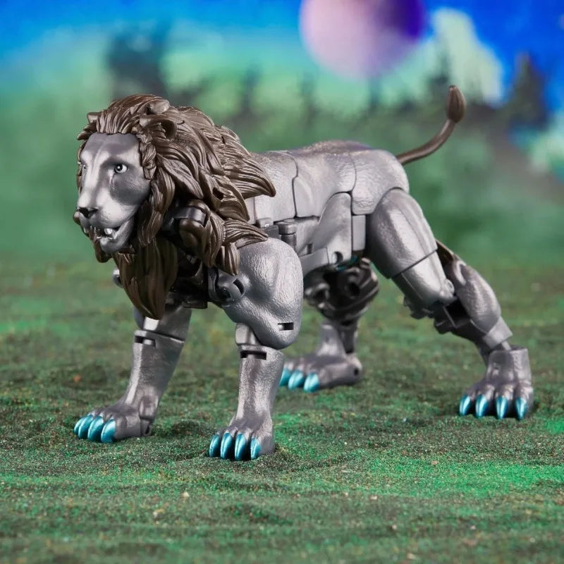 Figurka Transformers Leo Prime Nemesis Voyager — rycząca edycja Hasbro Maximal