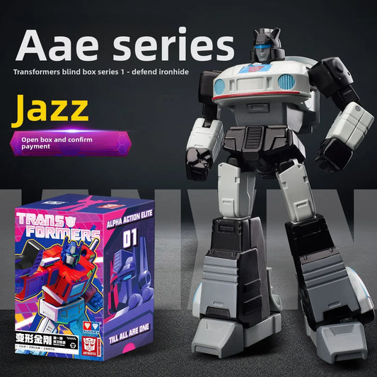 Figurka Transformers Jazz G1 — Elegancki Autobot, seria Blind Box AAE