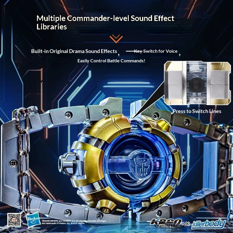 Głośnik Bluetooth Transformers Optimus Prime Matrix — Kolekcjonerska edycja Killerbody z efektami dźwiękowymi