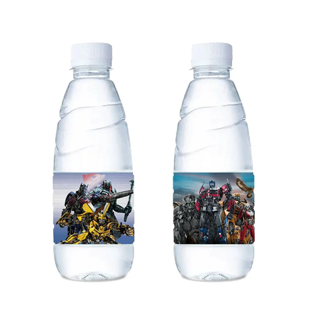 Naklejki na butelkę Transformers