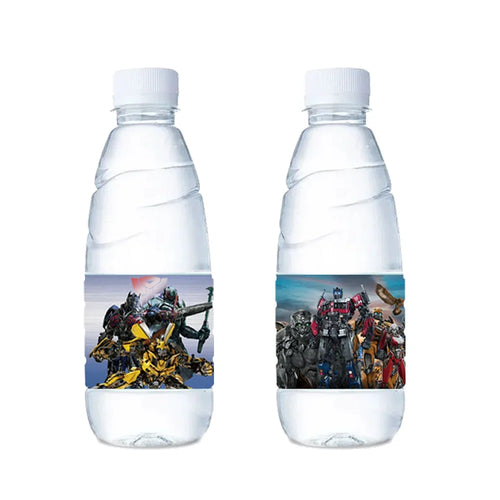 Naklejki na butelkę Transformers