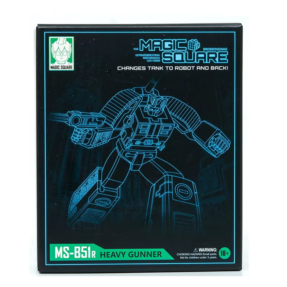 Figurka Transformers Brawl MS-B51R — oliwkowy czołg szturmowy Heavy Gunner