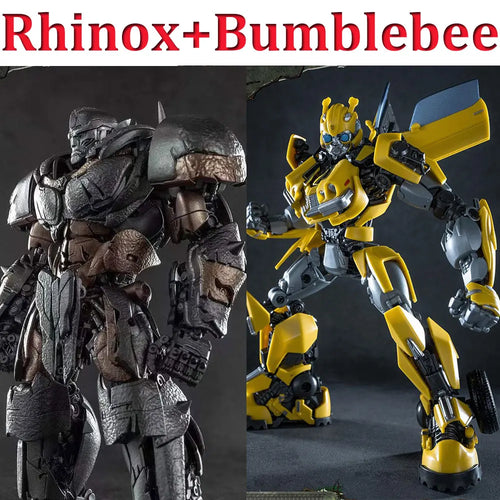 Zestaw 2 figurek Transformers Rhinox i Bumblebee — Dziki sojusz AMK Collector