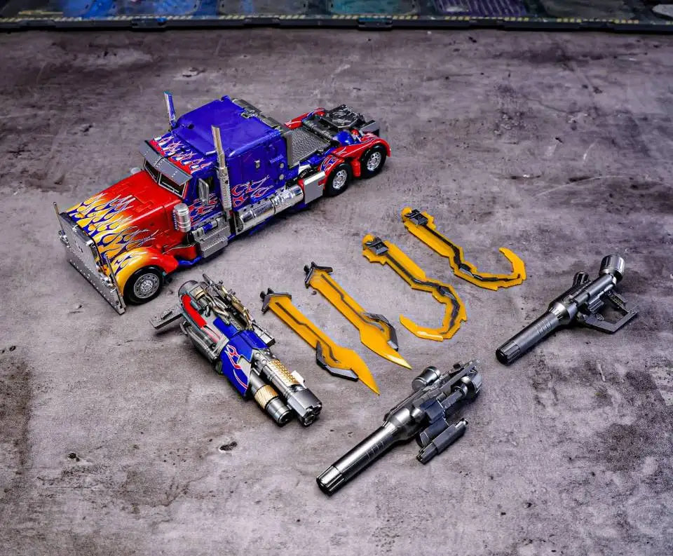 Figurka Transformers Optimus Prime 30cm — przegubowa figurka kolekcjonerska DLX