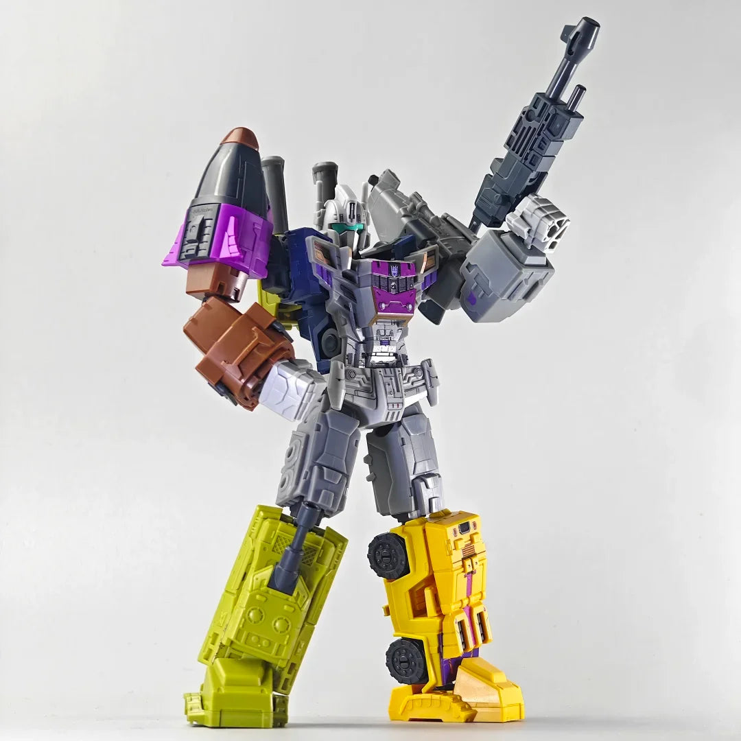 Figurka Transformers Bruticus Blokees — miniaturowy pięcioczęściowy łączony model z blind boxa