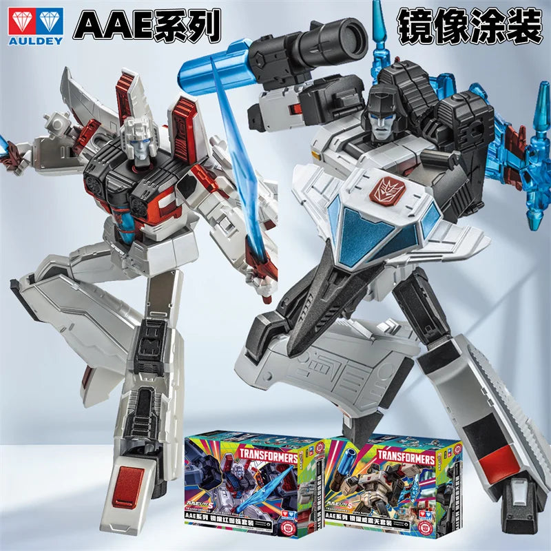 Figurka Transformers Starscream Shattered Glass — przegubowy robot 16cm