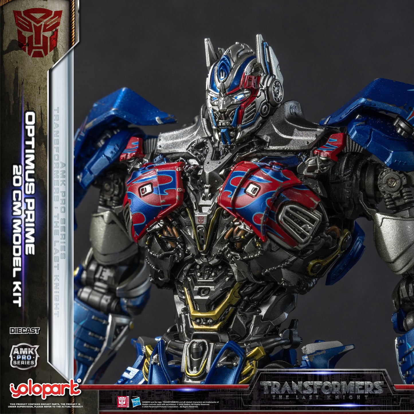 Figurka Transformers Optimus Prime 20cm — zestaw AMK Pro The Last Knight