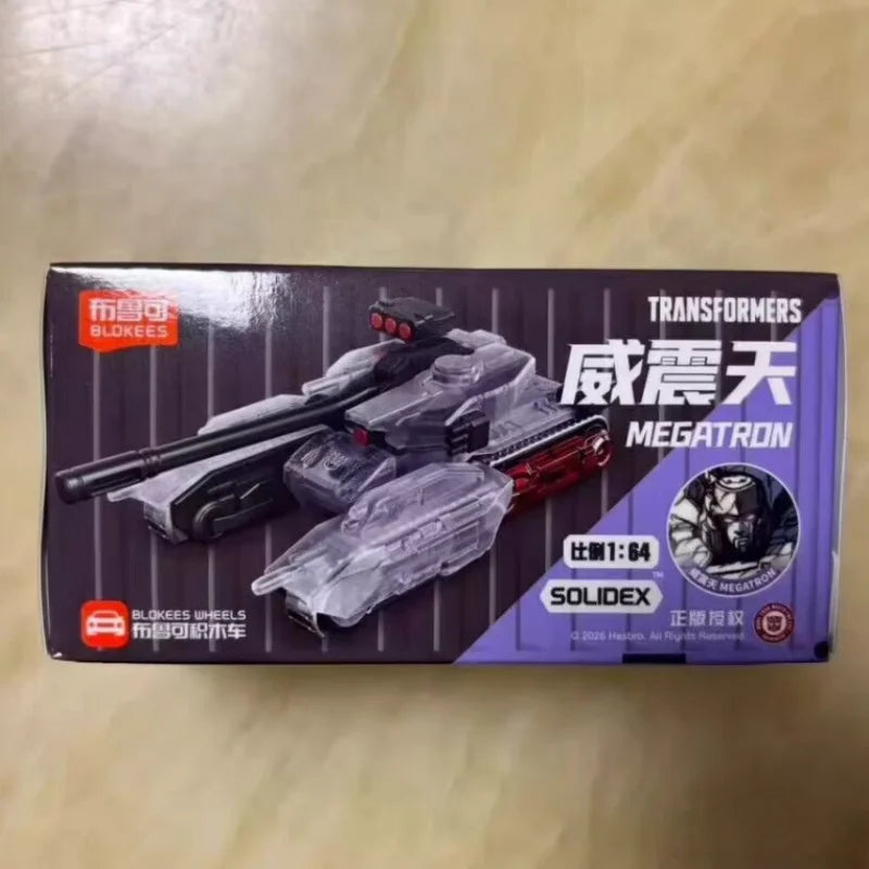 Figurka Transformers Megatron — ruchomy model Blokees, mobilny czołg szturmowy