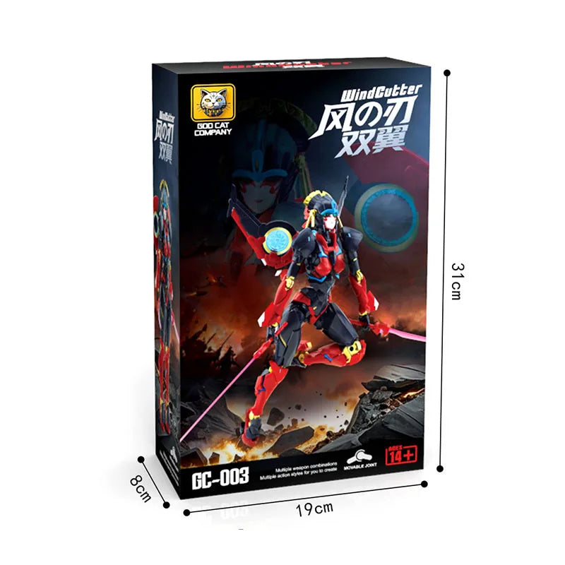 Figurka Transformers Windblade 30cm — przegubowa robotyczna Autobotka