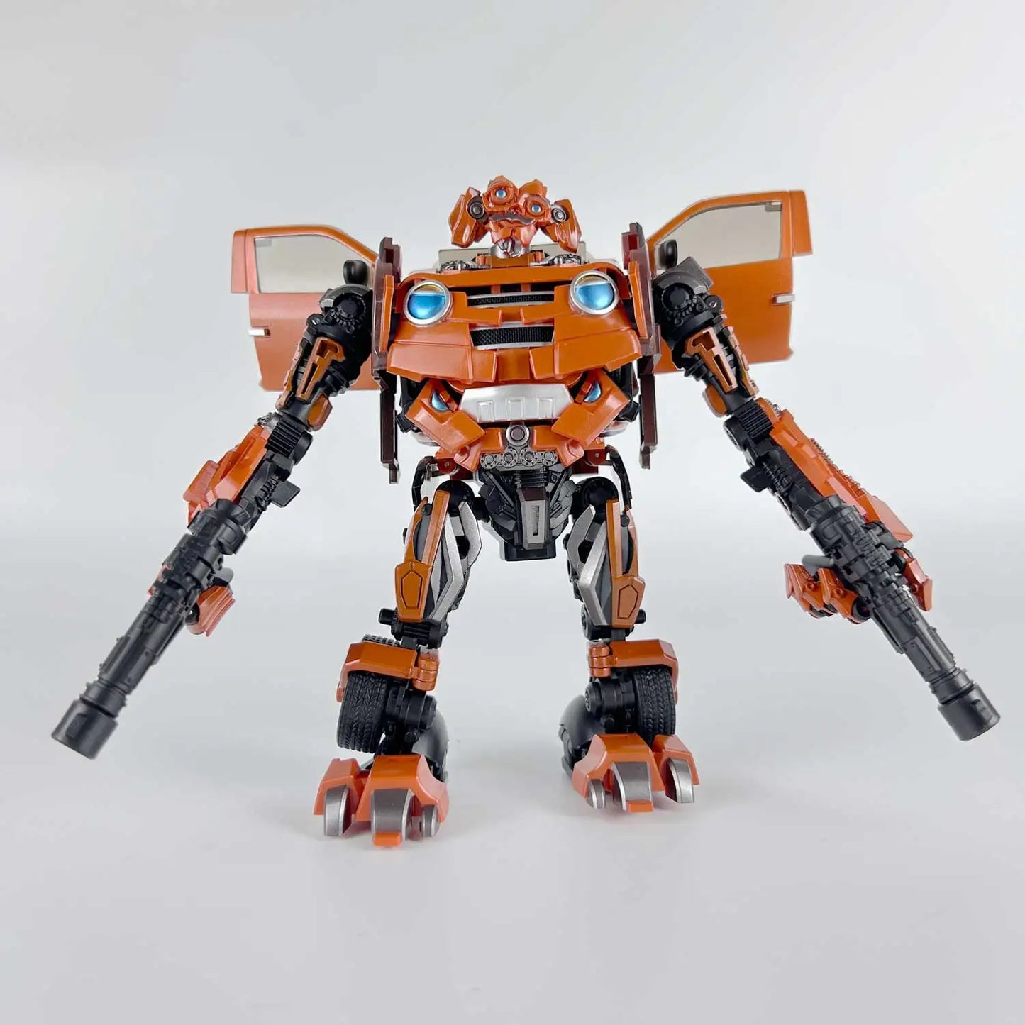Figurki Transformers Skids i Mudflap — zielony duet bliźniaków Dumb Unique Toys