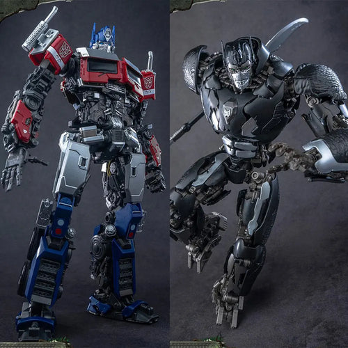 Zestaw 2 figurek Transformers Optimus Prime i Nemesis Prime — konfrontacja AMK