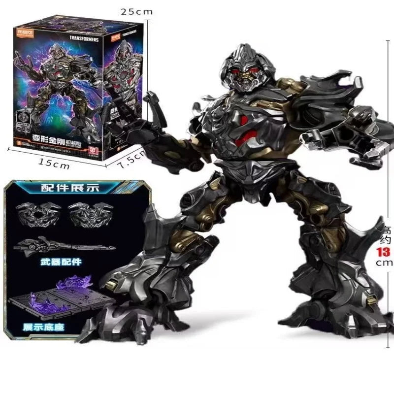 Figurka Transformers Megatron — skrzydła Decepticonu, złota czaszka