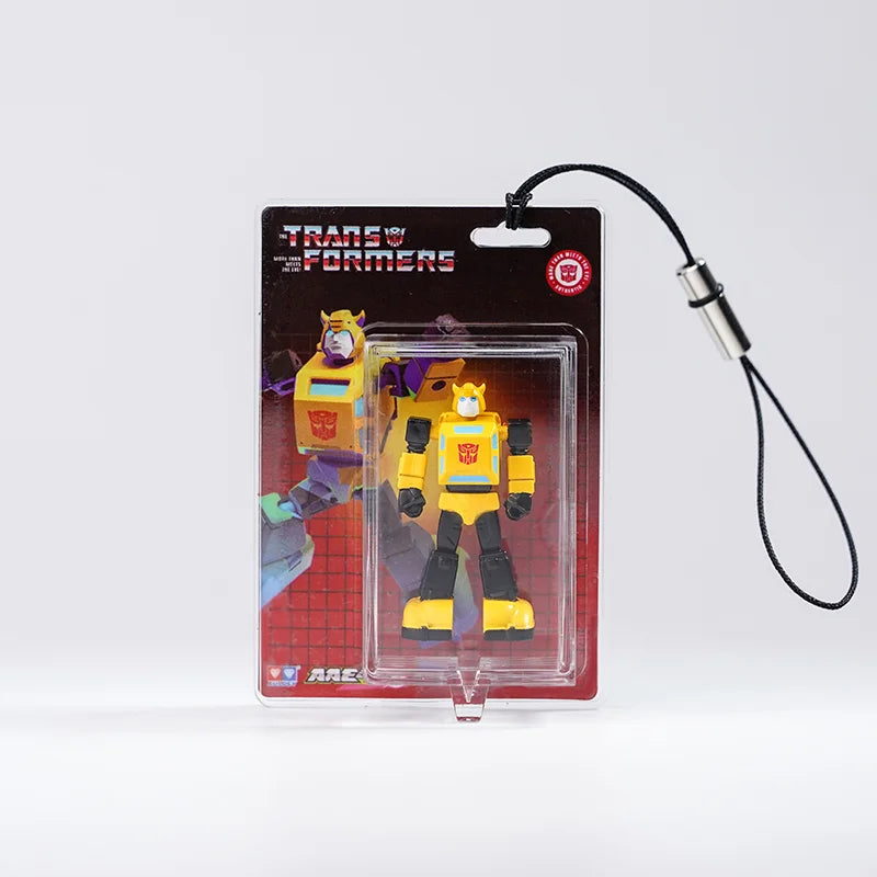 Brelok Transformers Bumblebee — zawieszka w kształcie samochodu z lusterkiem wstecznym