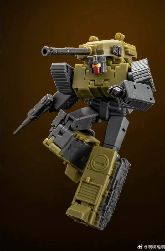 Figurka Transformers Brawl MS-B51R — oliwkowy czołg szturmowy Heavy Gunner