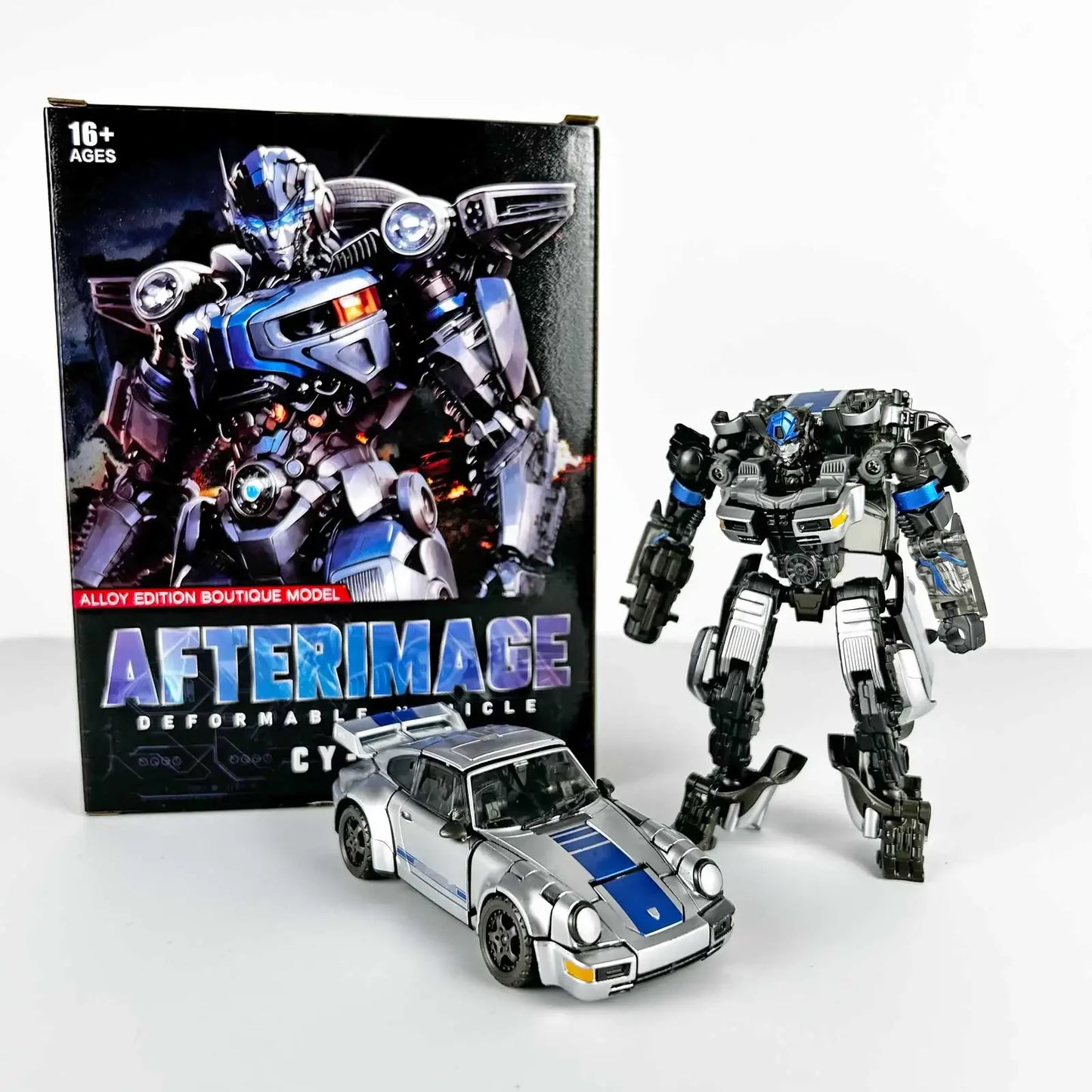 Figurka Transformers Mirage CY01 — chromowany szpieg Rise of the Beasts SS105