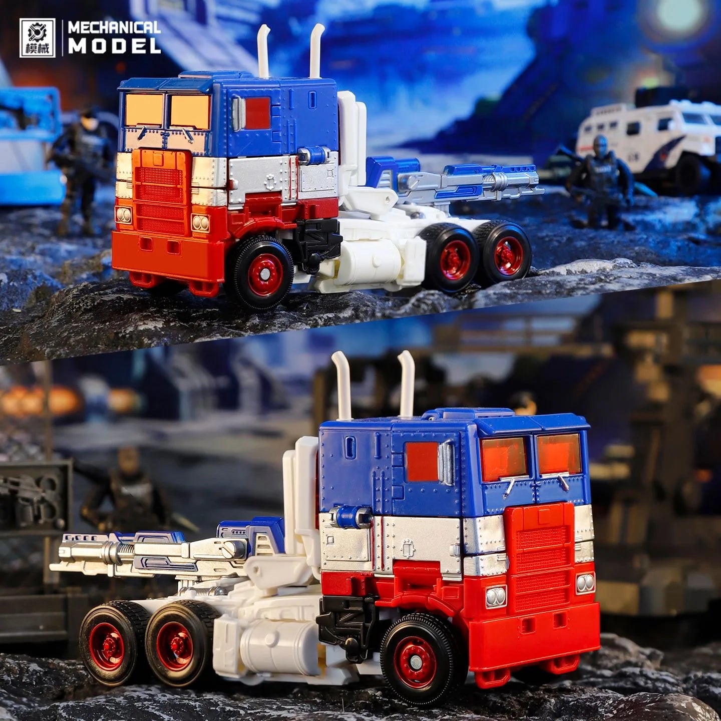 Figurka Transformers Ultra Magnus MX001 — Autobot Voyager z ruchomymi elementami, KO SS38