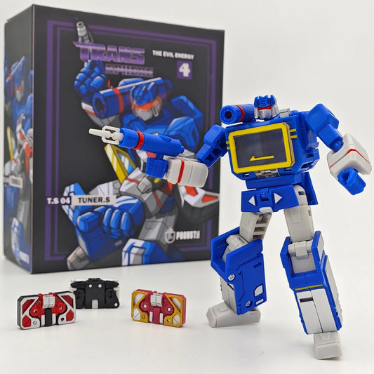 Mini figurka Transformers Soundwave 11cm — niebieska wersja Pocket