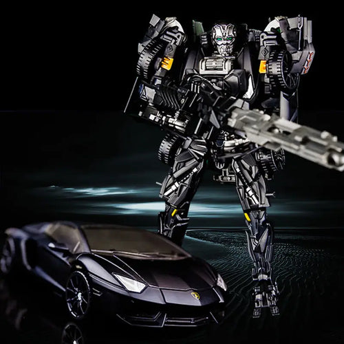 Figurka Transformers Lockdown Aventador — Czarny łowca o sylwetce Lamborghini