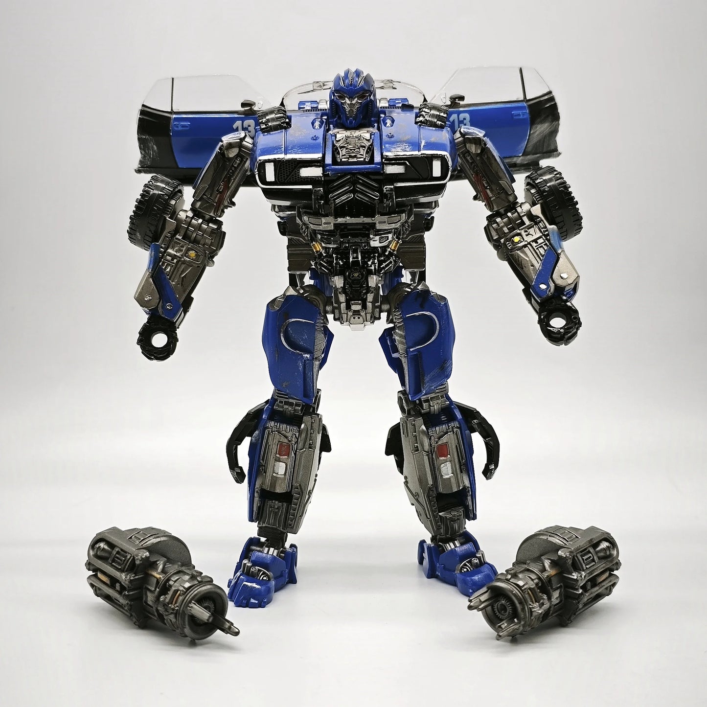 Figurka Transformers Dropkick Niebieski TW1033 — samochód Decepticon z ruchomymi elementami