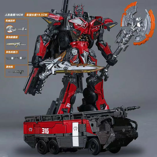Figurka Transformers Sentinel Prime TW1024 — przegubowy wóz strażacki Alloy Deluxe