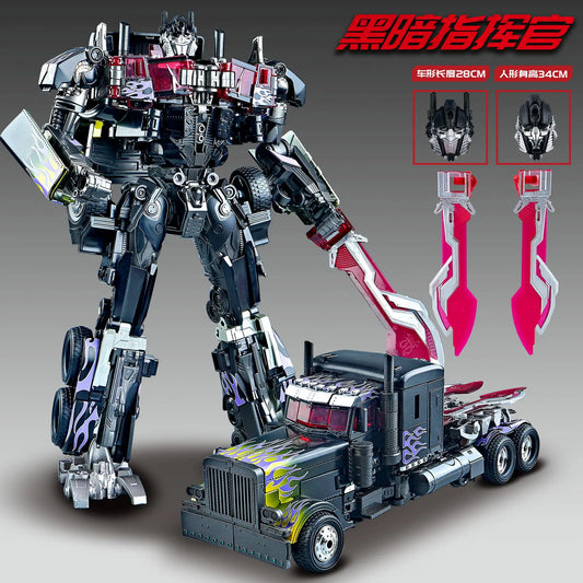Figurka Transformers Optimus Prime 30cm — Alloy 8868D, wersja premium z ruchomymi elementami