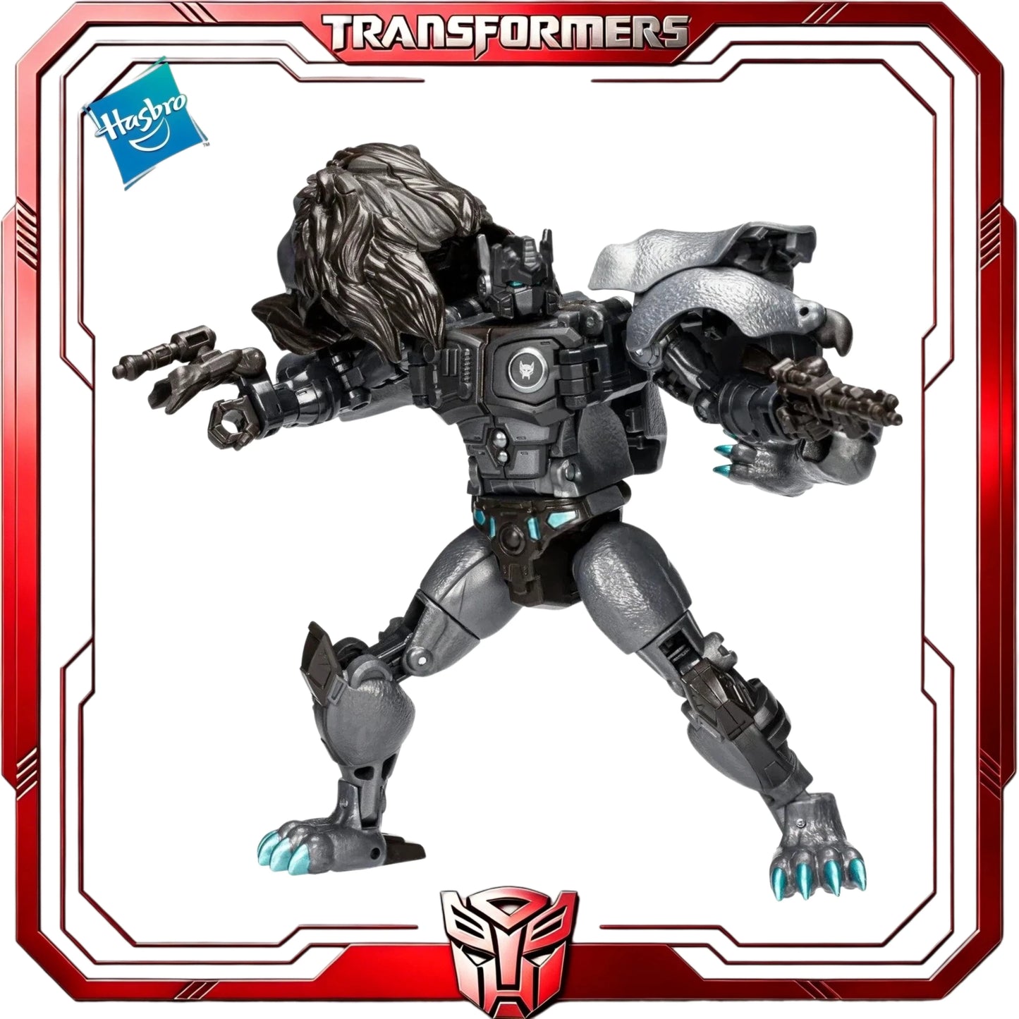 Figurka Transformers Nemesis Leo Prime — kolekcjonerski robot-lew Maximal Legacy Evolution