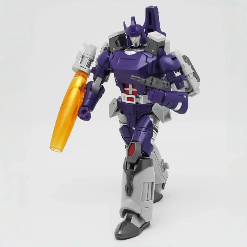 Figurka Transformers Galvatron G1 Goleatron — mały fioletowy model z wbudowanym działem