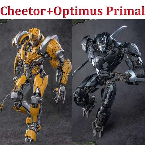 Zestaw 2 figurek Transformers Cheetor i Optimus Primal — Stado Beast Wars AMK