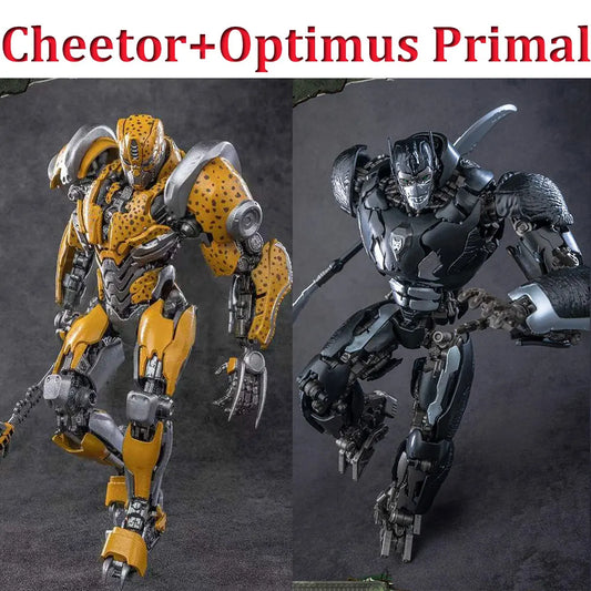 Zestaw 2 figurek Transformers Cheetor i Optimus Primal — Stado Beast Wars AMK