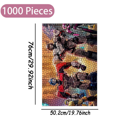 Puzzle Transformers Megatron i Optimus Prime — 1000 elementów
