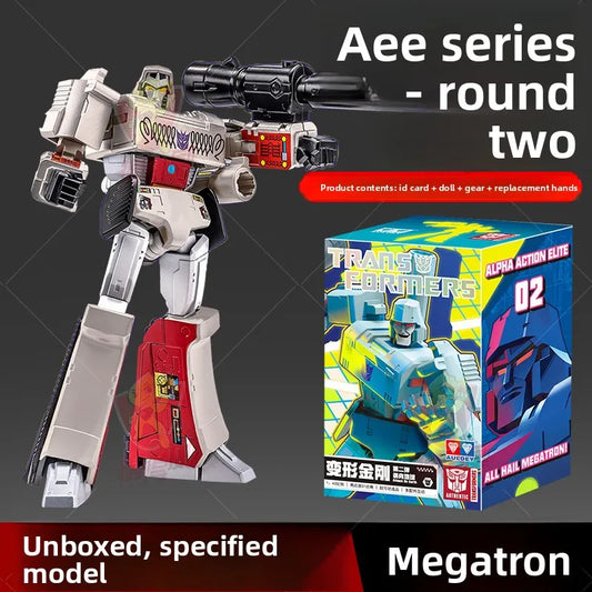 Figurka Transformers Megatron G1 w pozie bojowej — Alpha Action Elite