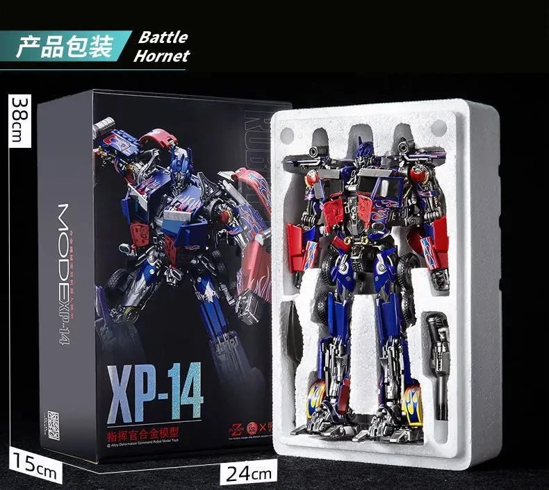 Figurka Transformers Optimus Prime XP14 — dowódca, robot z ruchomymi elementami