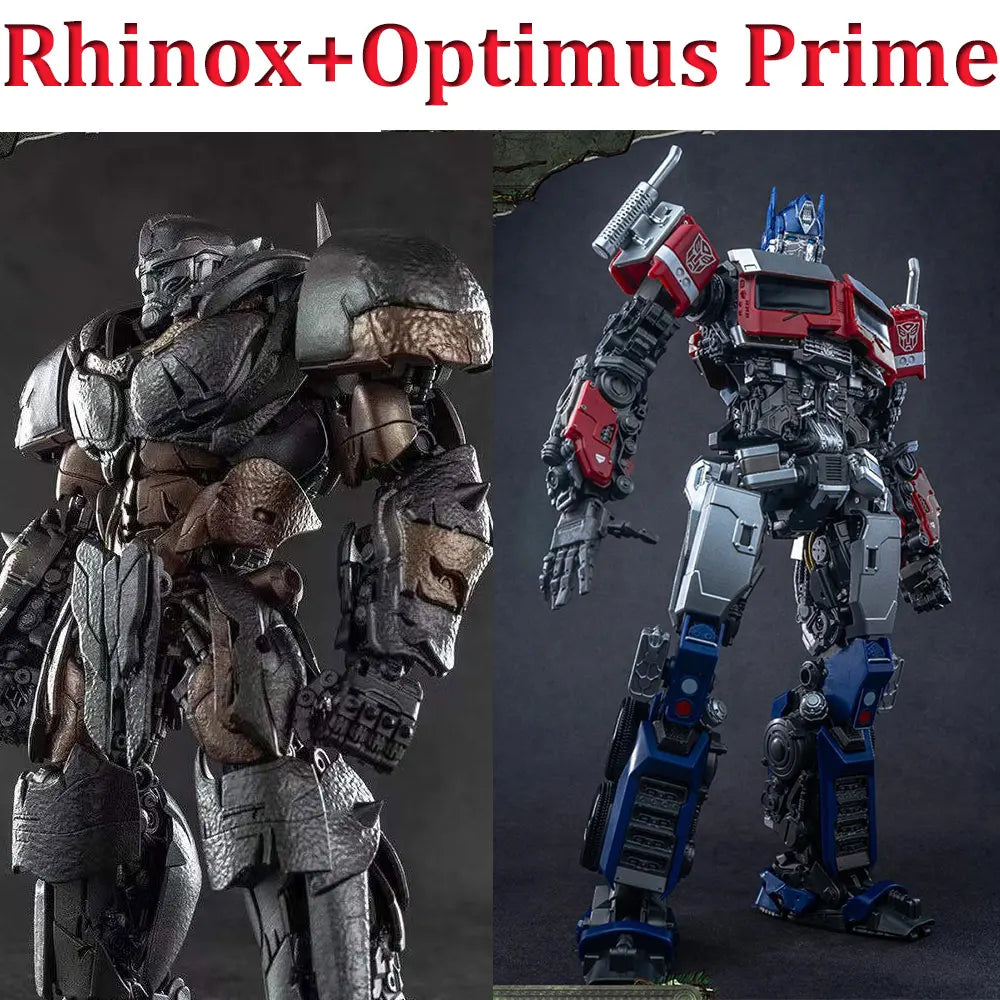 Zestaw 2 figurek Transformers Rhinox i Optimus Prime — Dzika konfrontacja AMK