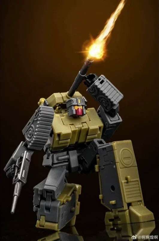 Figurka Transformers Brawl MS-B51R — oliwkowy czołg szturmowy Heavy Gunner