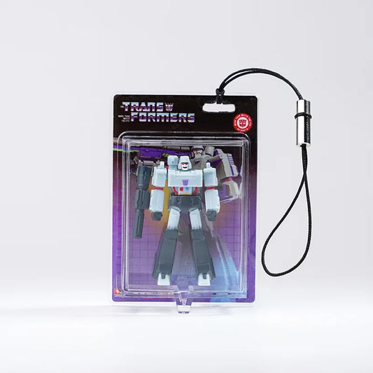 Brelok Transformers Megatron — świecąca zawieszka w kształcie głowy do plecaka